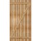 Ekena Millwork Spaced Board-n-Batten Shutters w/Z-Bar, Rough Sawn Western Red Cedar, 34 3/4W x 66H, PR RBS06Z35X066RWR - alternate 2